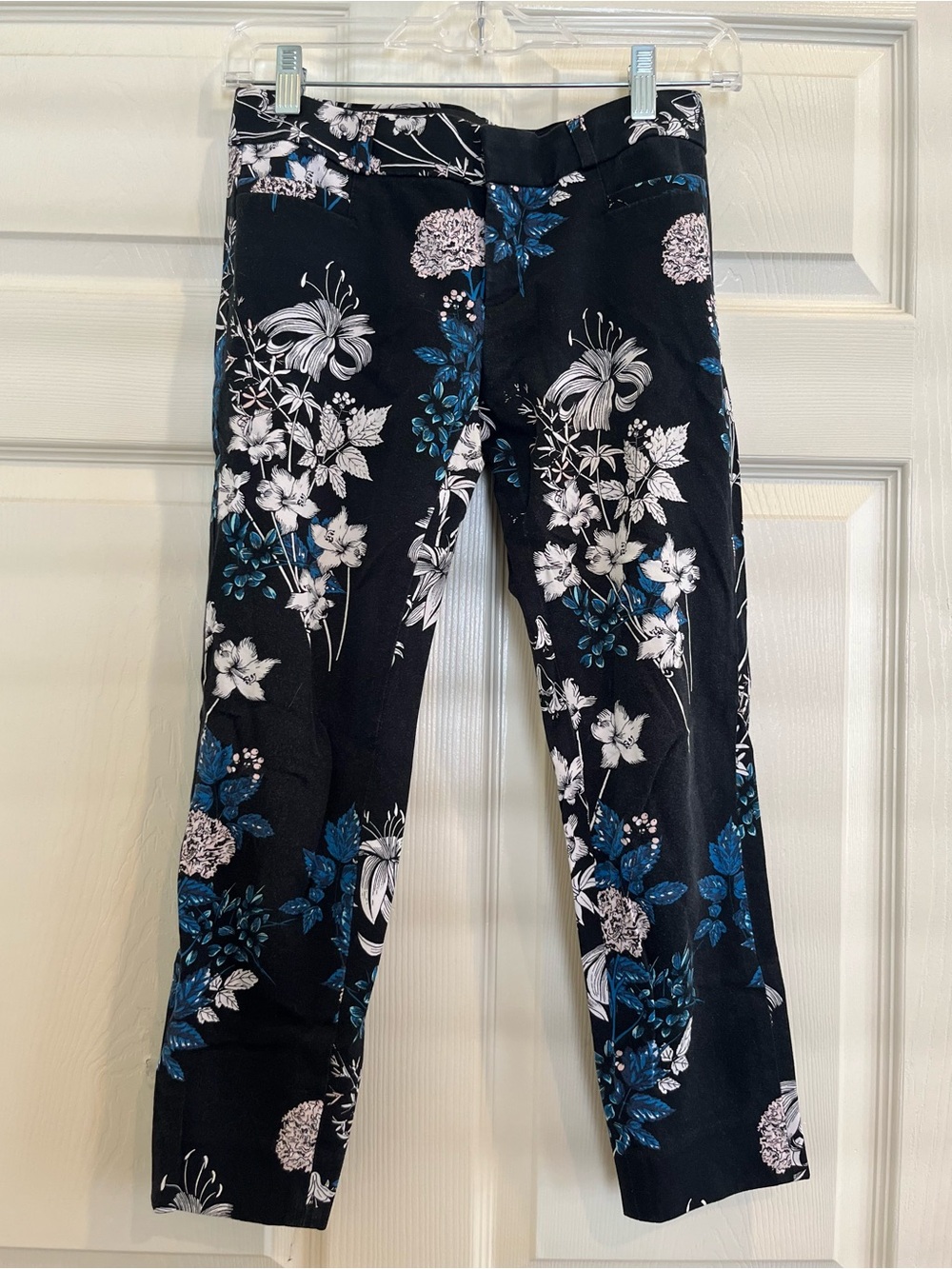 BANANA REPUBLIC SLOAN FIT Girl’s/Women’s Floral Print Stretch Pants